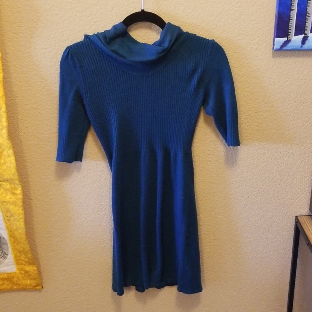 Blue dress